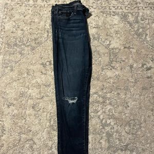 Flying monkey blue jeans